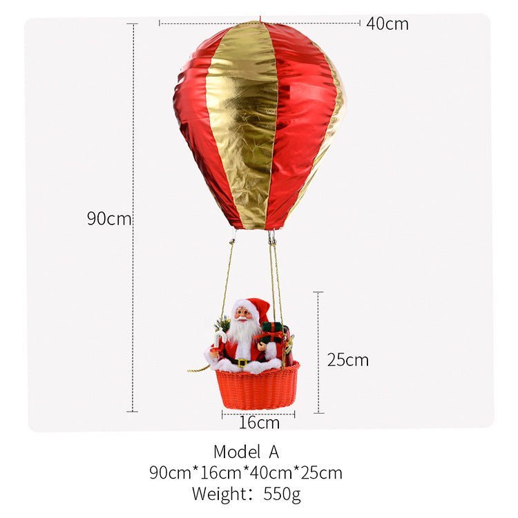 Christmas Decoration Hot Air Balloon Atmosphere Ceiling - Unique