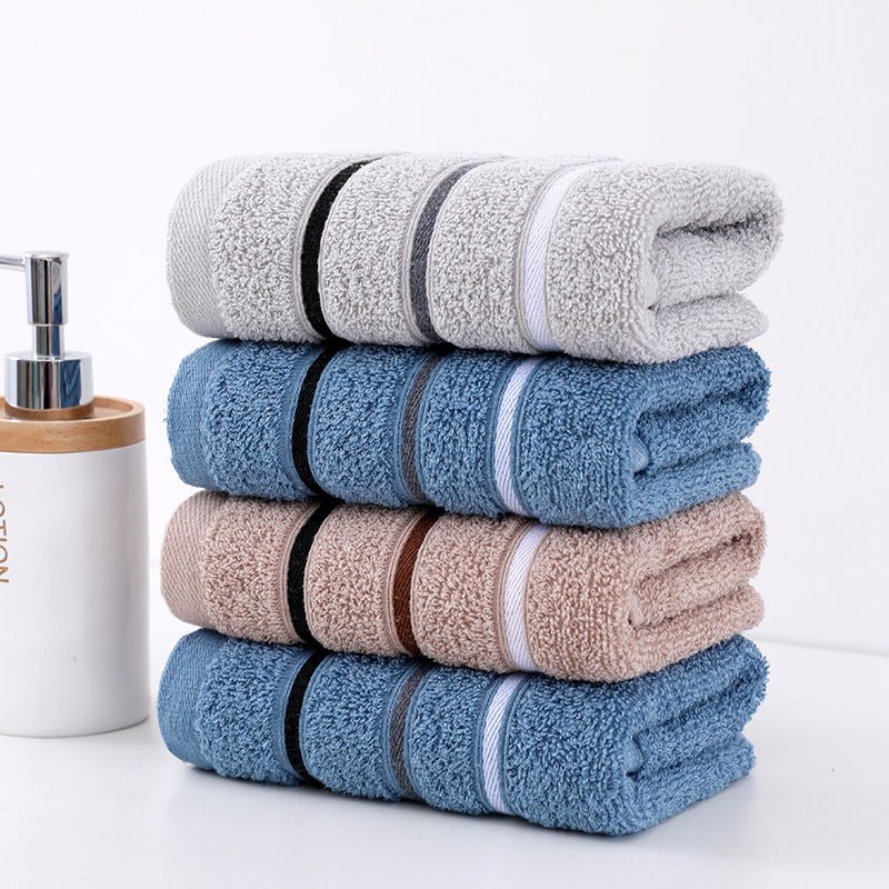 Dark Fashion Thickened Soft Absorbent Towel - Unique