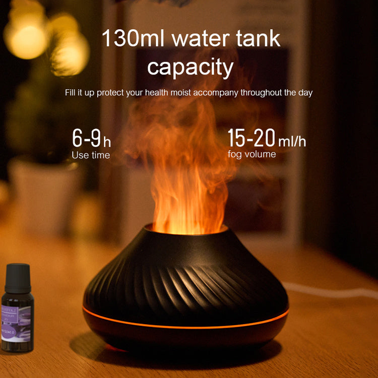 Newest RGB Flame Aroma Diffuser 130Ml 3d Colorful Flame Humidifier Fire Volcano Diffuser Flame - Unique Unique Unique Newest RGB Flame Aroma Diffuser 130Ml 3d Colorful Flame Humidifier Fire Volcano Diffuser Flame