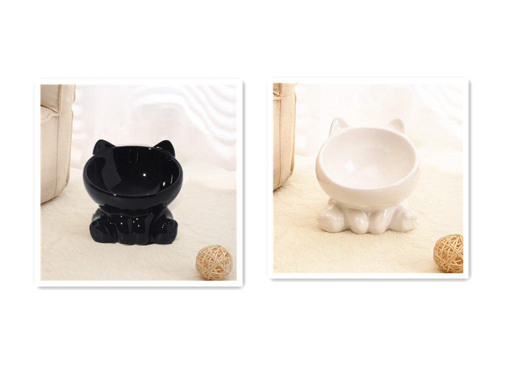 Ceramic Cat Bowl Cat Bowl Cat Food Bowl Neck Guard Oblique Mouth Dog Bowl Pet Bowl - Unique Unique Unique Ceramic Cat Bowl Cat Bowl Cat Food Bowl Neck Guard Oblique Mouth Dog Bowl Pet Bowl