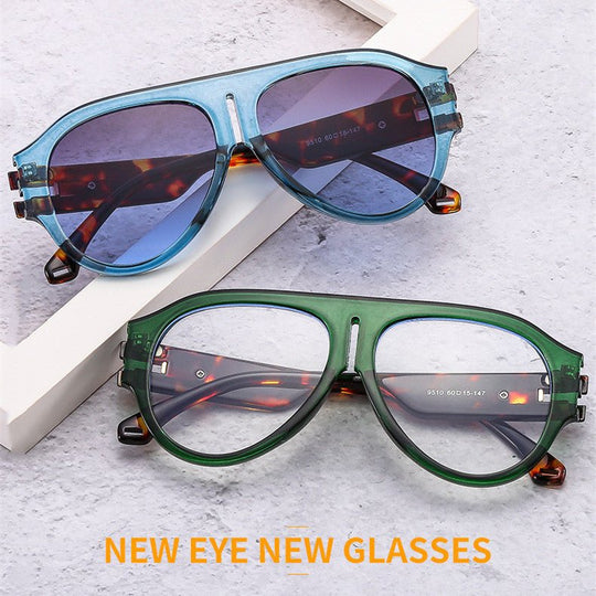 New Square Sunglasses Women Vintage Big Frame Shades Men Trending Design - Unique