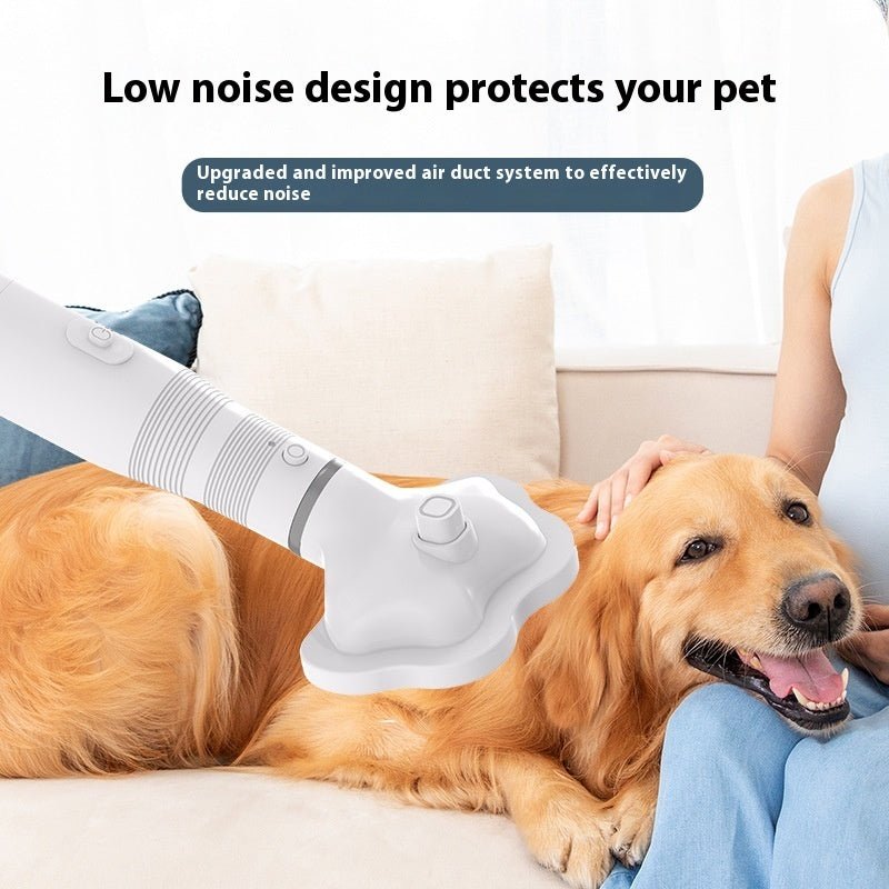 Two - in - one Pet Electric Hot Air One - click Hair Removal Pets Hair Dryer Pet Products - Unique