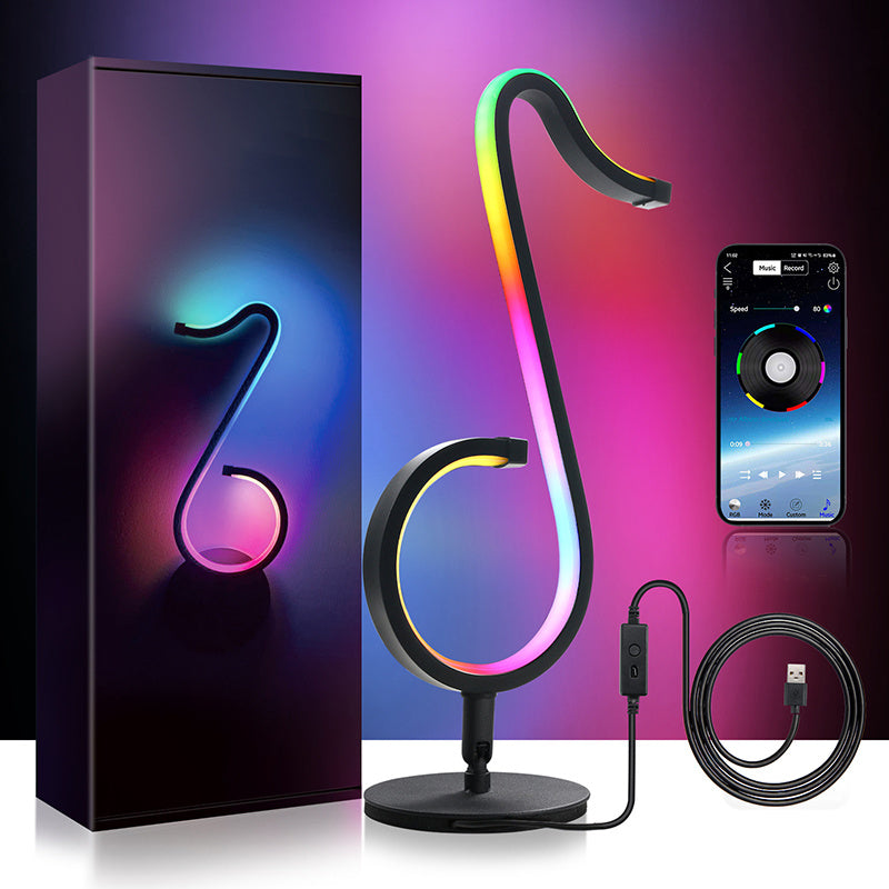 RGB Symphony Atmosphere Table Lamp Simple Night Light