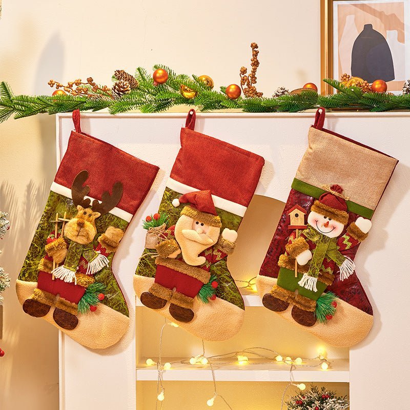 Christmas Decorations Large Cartoon Candy Bag - Unique