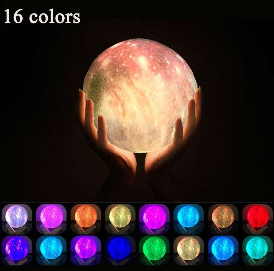 3D Printing Lunar Light Painting Creative Gift Night Light - Unique Unique Unique 3D Printing Lunar Light Painting Creative Gift Night Light