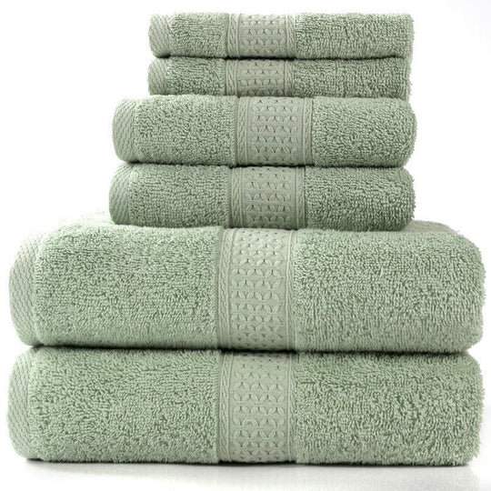 Cotton absorbent towel set of 3 pieces and 6 pieces - Unique