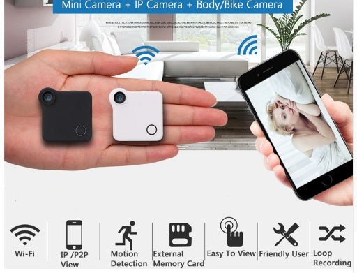 Wireless wifi mini camera - Unique