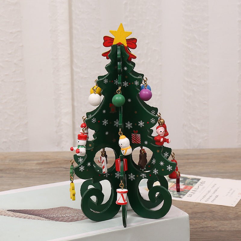 Christmas tree scene decoration - Unique