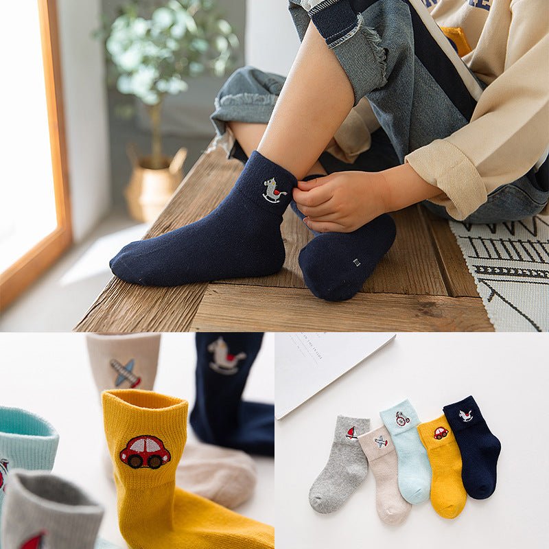 New products children's socks combed cotton bow - Unique