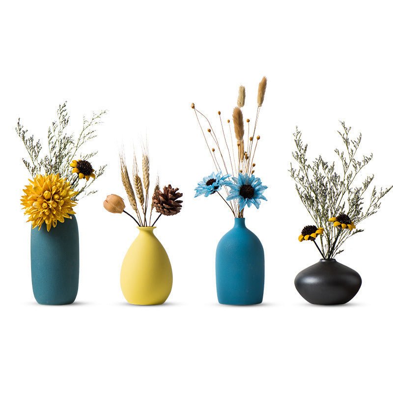 Creative Ceramic Vases For Living Room Decoration Accessories - Unique