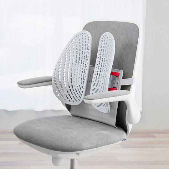 Adjustable Car Chair Back Support Seat Chair Lumbar Back Support Waist Cushion Ventilate Mesh Pad For Office Home - Unique