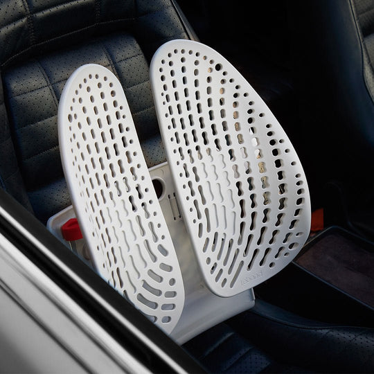 Adjustable Car Chair Back Support Seat Chair Lumbar Back Support Waist Cushion Ventilate Mesh Pad For Office Home - Unique