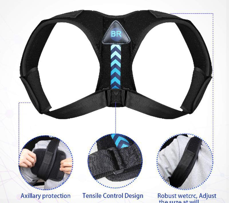 Back Sitting Posture, Standing Posture, Support Bar Posture, Positive Posture Belt - Unique