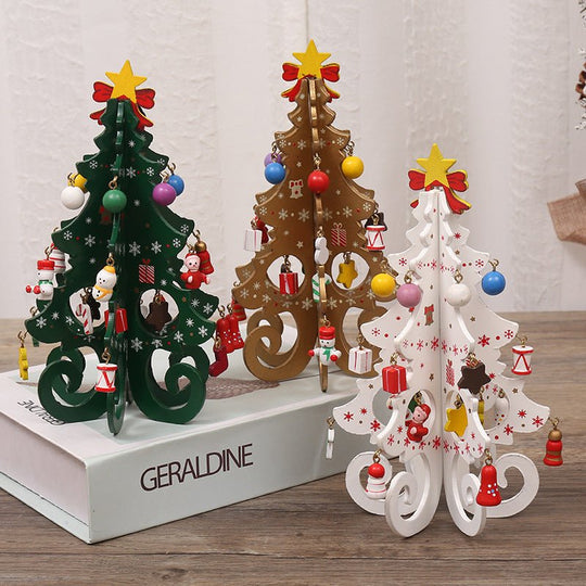 Christmas tree scene decoration - Unique