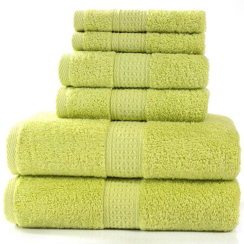 Cotton absorbent towel set of 3 pieces and 6 pieces - Unique