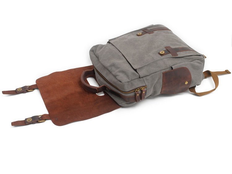 Vintage canvas backpack - Unique