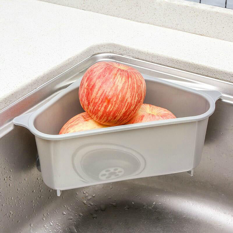 Kitchen Sink Multi-function Triangle Storage Rack Multi-purpose Dishwashing Sponge Drain Rack Storage Rack - Unique Unique Unique Kitchen Sink Multi-function Triangle Storage Rack Multi-purpose Dishwashing Sponge Drain Rack Storage Rack