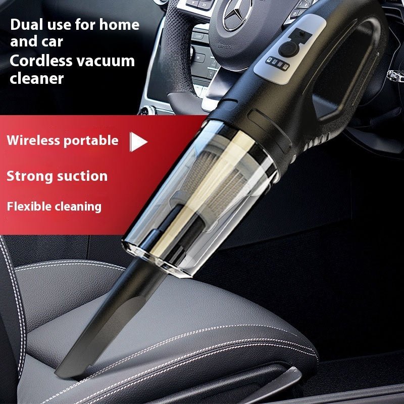 Car Cleaner Dual Use In Car And Home Small Rechargeable Handheld Powerful Sofa Vacuum Cleaner - Unique