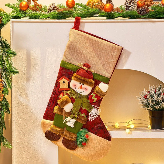 Christmas Decorations Large Cartoon Candy Bag - Unique