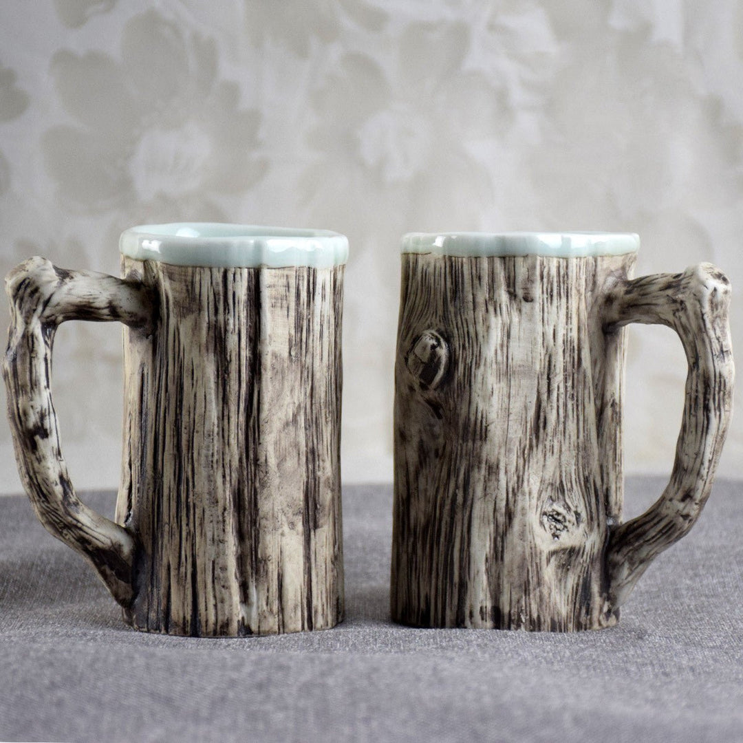 Hot bark mugs - Unique