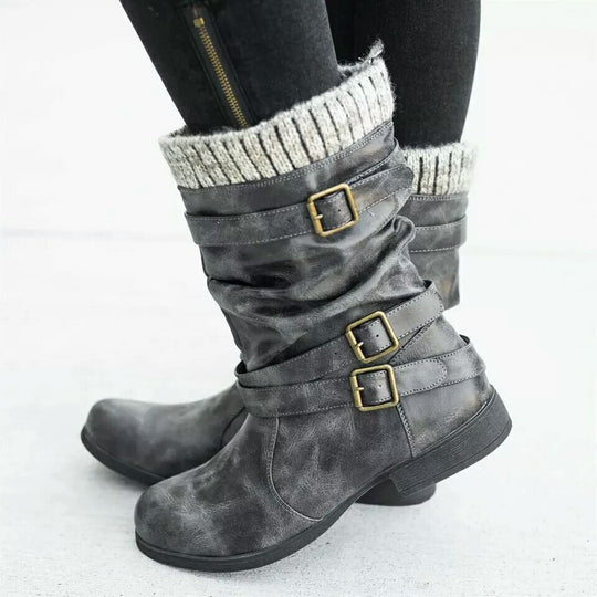 Winter new products low heel 40 - 43 women's boots - Unique