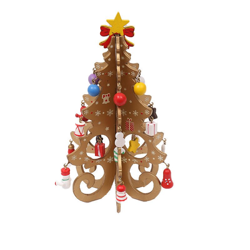 Christmas tree scene decoration - Unique