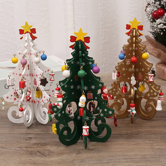 Christmas tree scene decoration - Unique