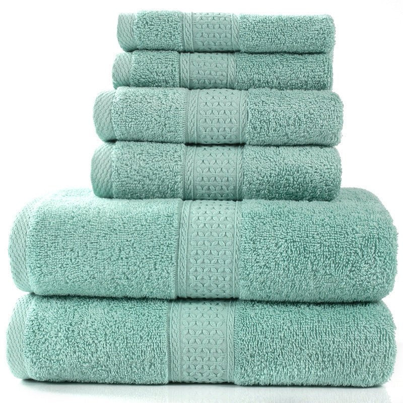 Cotton absorbent towel set of 3 pieces and 6 pieces - Unique