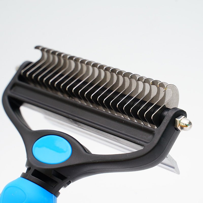 Pet Hair Unknotting Comb Thin Comb Two - in - one Beauty Products - Unique