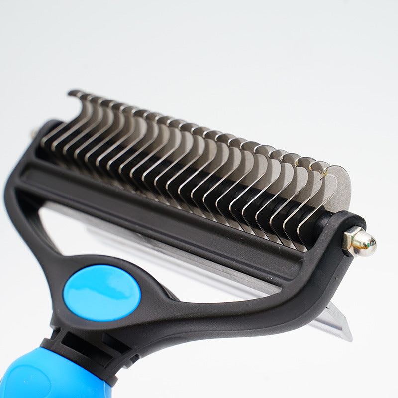 Pet Hair Unknotting Comb Thin Comb Two-in-one Beauty Products - Unique Unique Unique Pet Hair Unknotting Comb Thin Comb Two-in-one Beauty Products