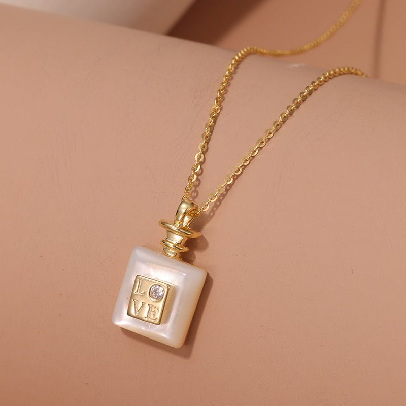 2024 New Original Design Perfume Pendant Necklace - Unique