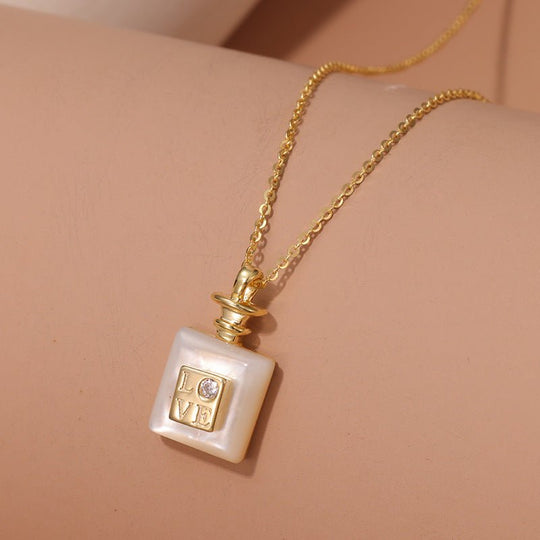 2024 New Original Design Perfume Pendant Necklace - Unique