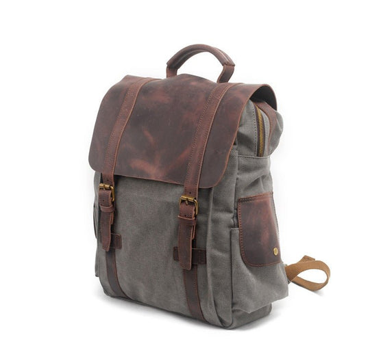 Vintage canvas backpack - Unique