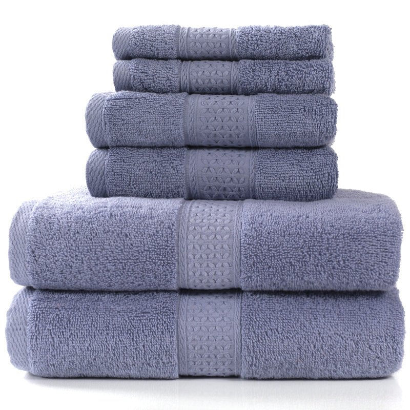 Cotton absorbent towel set of 3 pieces and 6 pieces - Unique