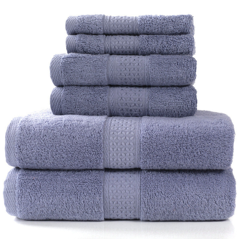 Cotton absorbent towel set of 3 pieces and 6 pieces - Unique Unique Unique Cotton absorbent towel set of 3 pieces and 6 pieces