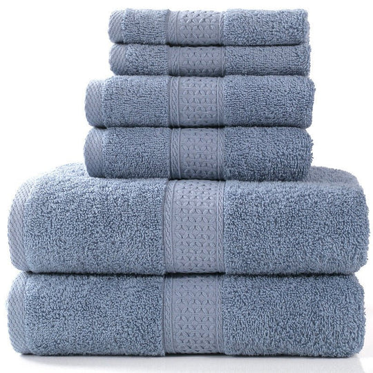 Cotton absorbent towel set of 3 pieces and 6 pieces - Unique