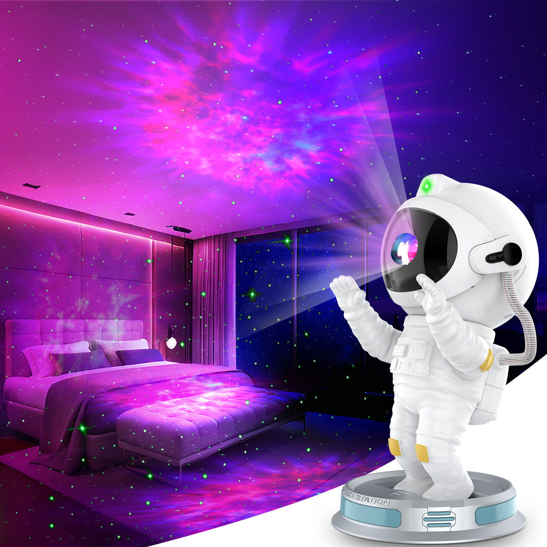 Exit Astronaut Starlight Projection Lamp Northern Lights Projector Small Night Bedroom Starry