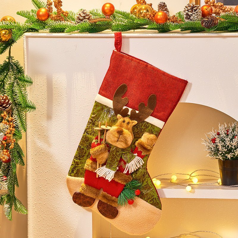 Christmas Decorations Large Cartoon Candy Bag - Unique