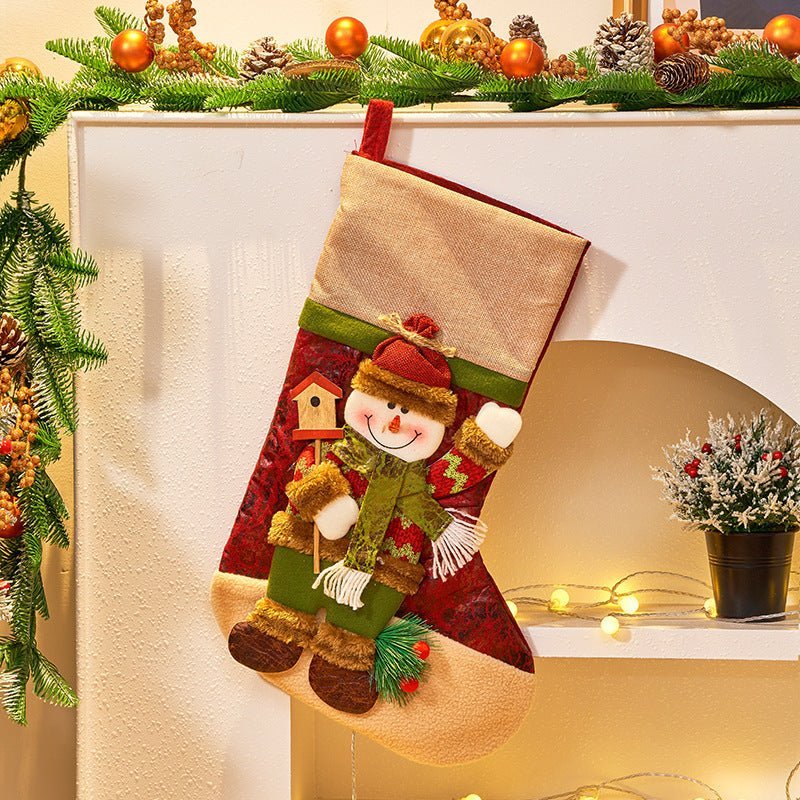 Christmas Decorations Large Cartoon Candy Bag - Unique