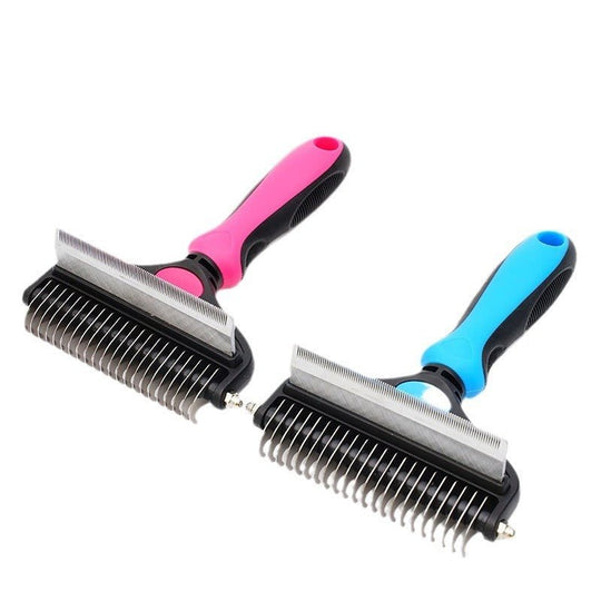 Pet Hair Unknotting Comb Thin Comb Two - in - one Beauty Products - Unique