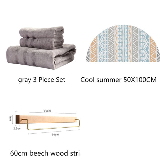 Bamboo Towel Set - Antibacterial And Hypoallergenic - Unique Unique Unique Bamboo Towel Set - Antibacterial And Hypoallergenic