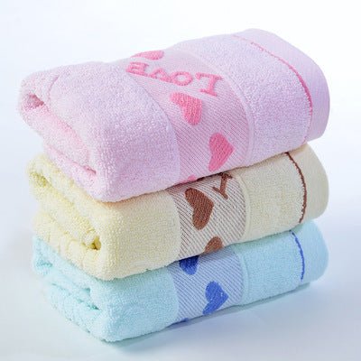 Caring pure cotton face towel - Unique