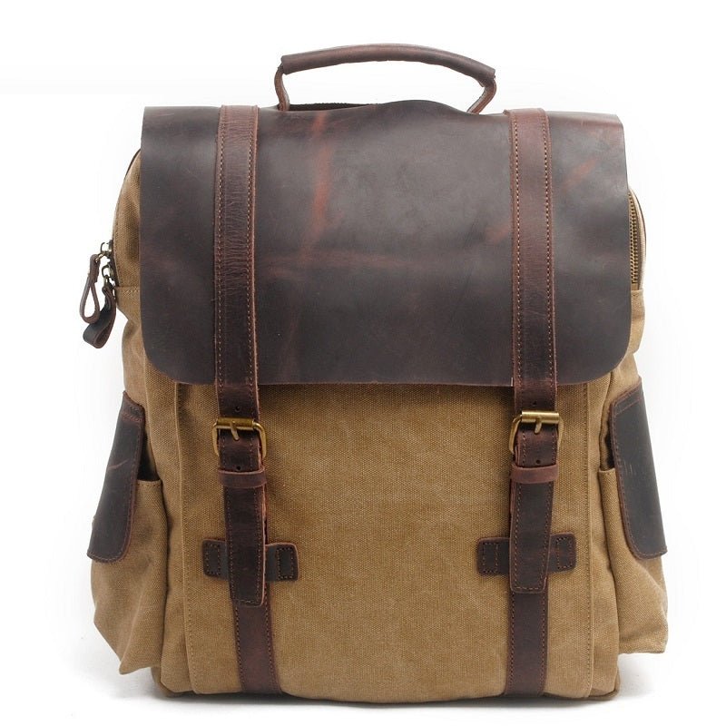 Vintage canvas backpack - Unique