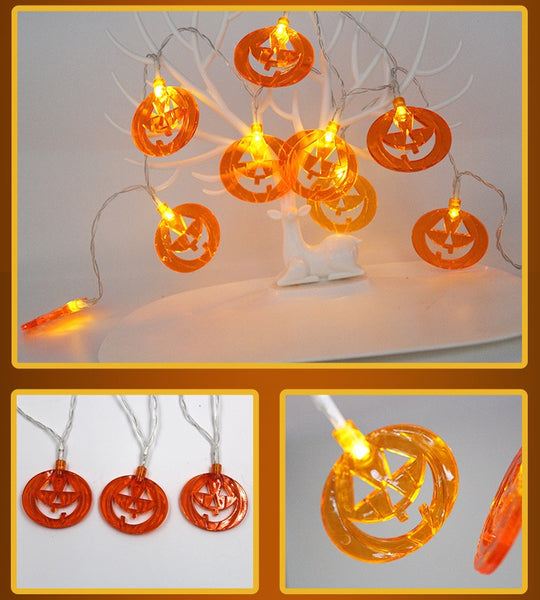 Halloween Decoration Pumpkin  Light  LED String Lights Lantern