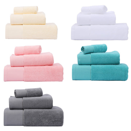 Cotton Towel Bath Towel Three Piece Water Absorbing Gift Towel Bath Towel Set - Unique Unique Unique Cotton Towel Bath Towel Three Piece Water Absorbing Gift Towel Bath Towel Set