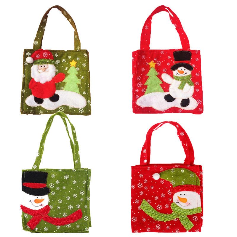 Christmas ornaments Christmas gift bag candy bag decoration manufacturer wholesale supply - Unique