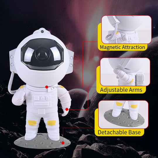 Galaxy Star Projector Starry Sky Night Light Astronaut Lamp Home Room Decor Decoration Bedroom Decorative Luminaires Gift - Unique Unique Unique Galaxy Star Projector Starry Sky Night Light Astronaut Lamp Home Room Decor Decoration Bedroom Decorative Luminaires Gift
