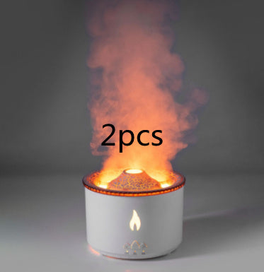 New Creative Ultrasonic Essential Oil Humidifier Volcano Aromatherapy Machine Spray Jellyfish Air Flame Humidifier Diffuser - Unique Unique Unique New Creative Ultrasonic Essential Oil Humidifier Volcano Aromatherapy Machine Spray Jellyfish Air Flame Humidifier Diffuser