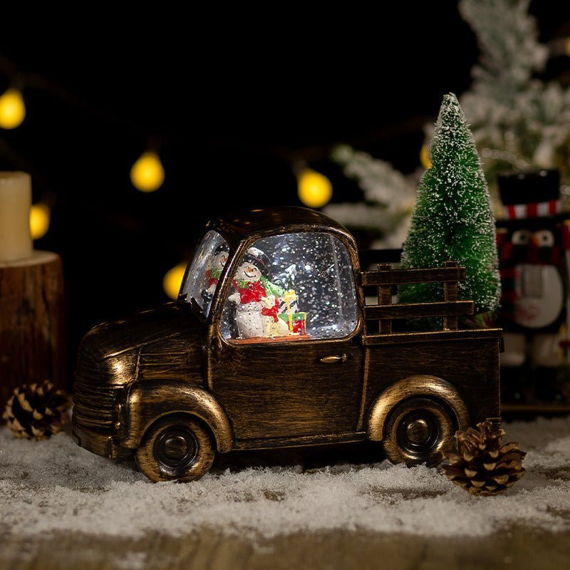 Christmas Decoration Car Crystal Ball Crafts Ornaments - Unique