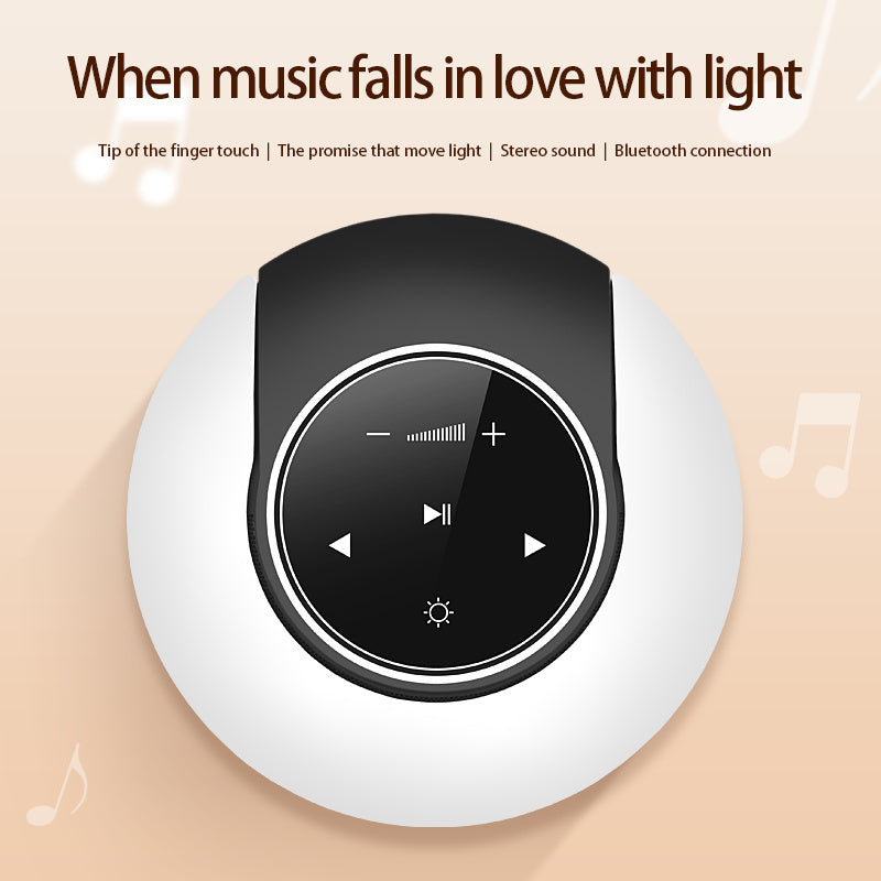 Creative Bluetooth Subwoofer Stereo Speaker LED Desk Lamp Stepless Dimming Folding Touch Atmosphere Night Light - Unique Unique Unique Creative Bluetooth Subwoofer Stereo Speaker LED Desk Lamp Stepless Dimming Folding Touch Atmosphere Night Light